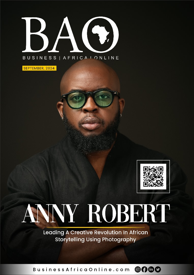 BAO Magazine cover feature on Anny Robert