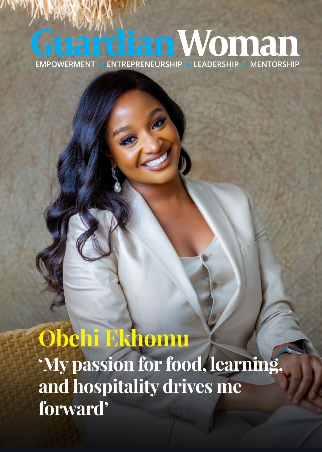 Guardian Woman cover feature on Obehi Ekhomu of ONA Lagos and ONA Cloud